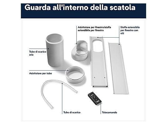 Aire acondicionado portátil monobloque DeLonghi PAC EM82