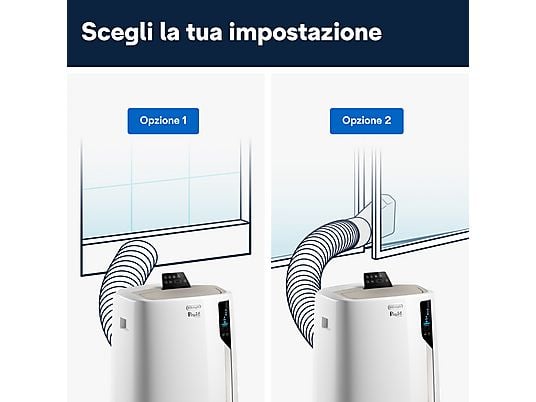 Aire acondicionado portátil monobloque DeLonghi PACEL112CSTWIFI