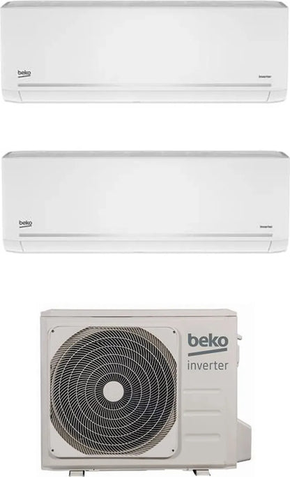 Aire acondicionado fijo Beko dualsplit Wifi 9000+12000 BTU clase A++/A+