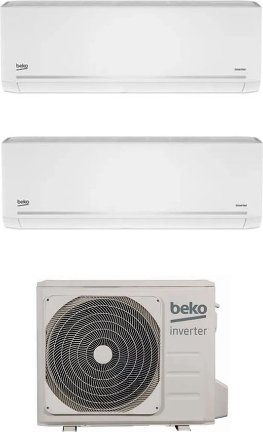 Aire acondicionado fijo Beko dualsplit Wifi 9000+12000 BTU clase A++/A+
