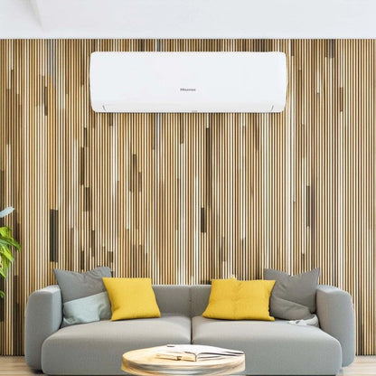 Climatizador fijo Hisense bi-split 9000+12000 BTU UNI-AIR A++