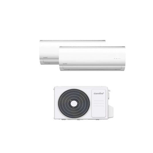 Aire acondicionado fijo Comfee dualsplit Wifi 9000+12000 BTU clase A++/A+