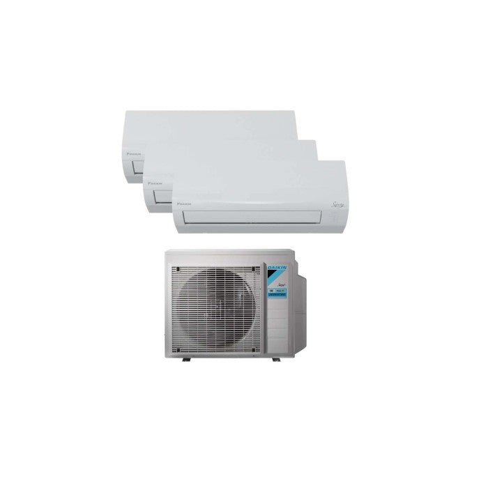 Aire acondicionado fijo Daikin FA multisplit 9000+9000+12000 BTU clase A++/A+