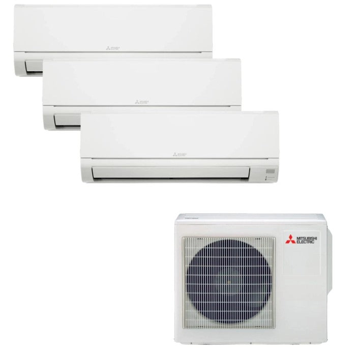Climatizador fijo Mitsubishi Dw trisplit 9000+9000+12000 BTU clase A++/A+