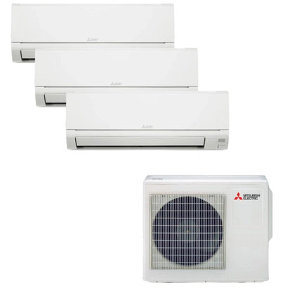 Climatizador fijo Mitsubishi Dw trisplit 9000+9000+12000 BTU clase A++/A+