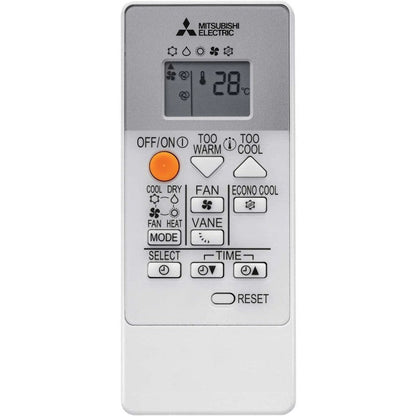 Climatizador fijo Mitsubishi Electric HR monosplit 9000 BTU clase A++/A+