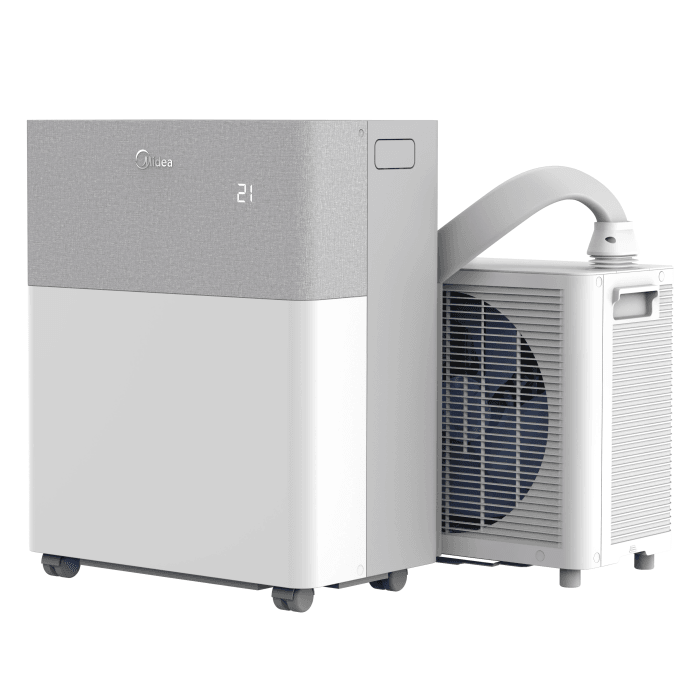 Aire acondicionado portátil PortaSplit Midea 12000 BTU clase A++/A+